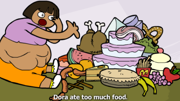 Lauren's Story: Dora Gets Fat