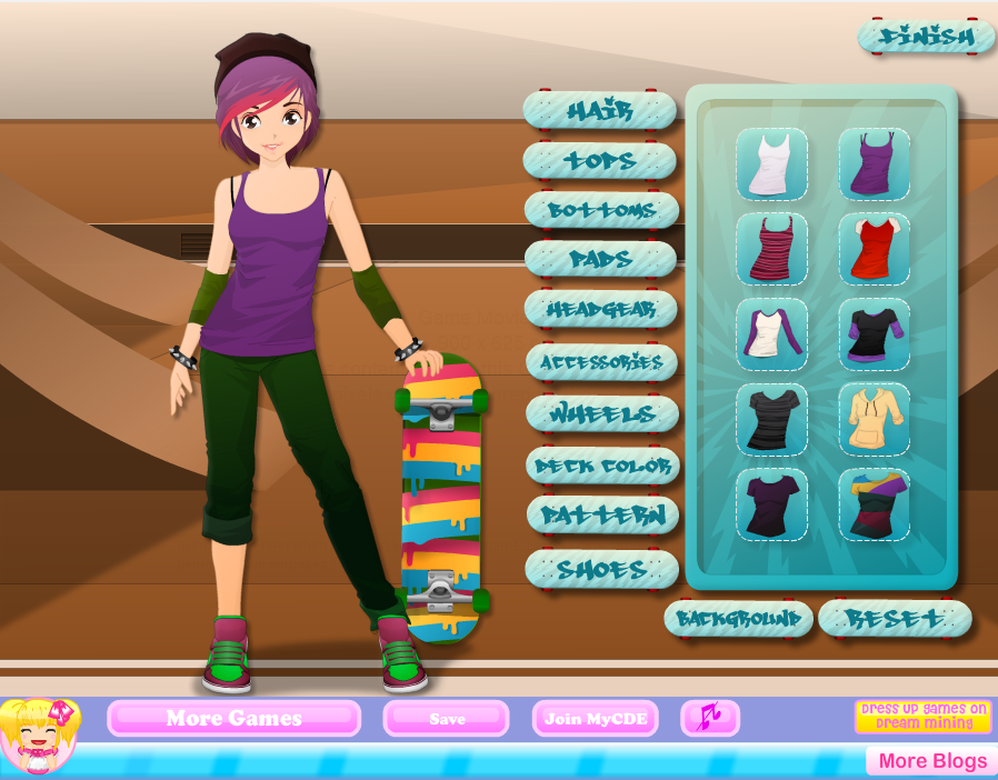 Style A Skateboarder