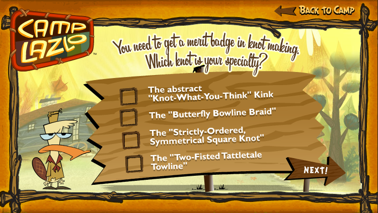 Camp Lazlo: Cabin Quiz