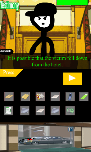 Stickman Ace Attorney Justice for Sticks part 2