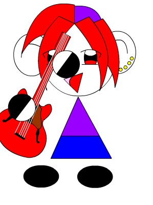 Magic Playing guitar