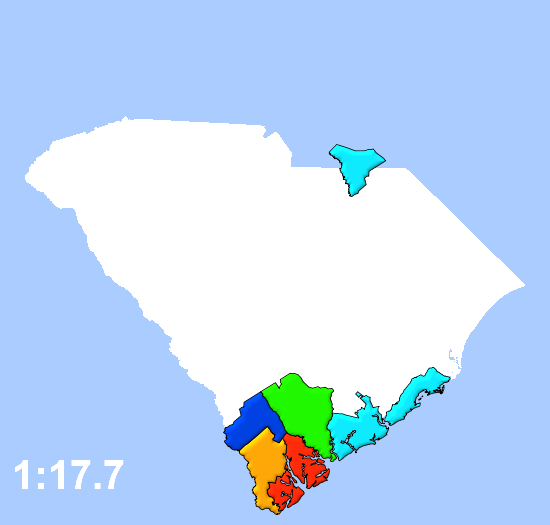 Statetris South Carolina