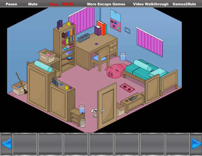 Cutaway Puppy Room Escape