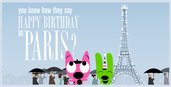 Hoops & Yoyo: You Know How they Say Happy Birthday in Paris?