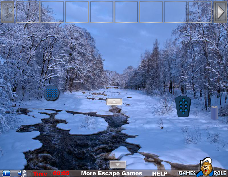 Snow River Forest Escape