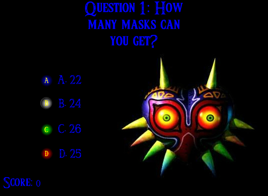 Majora's Mask Quiz