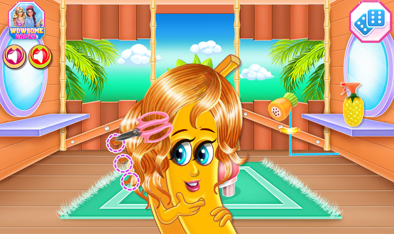 Funny Fruits Hair Salon