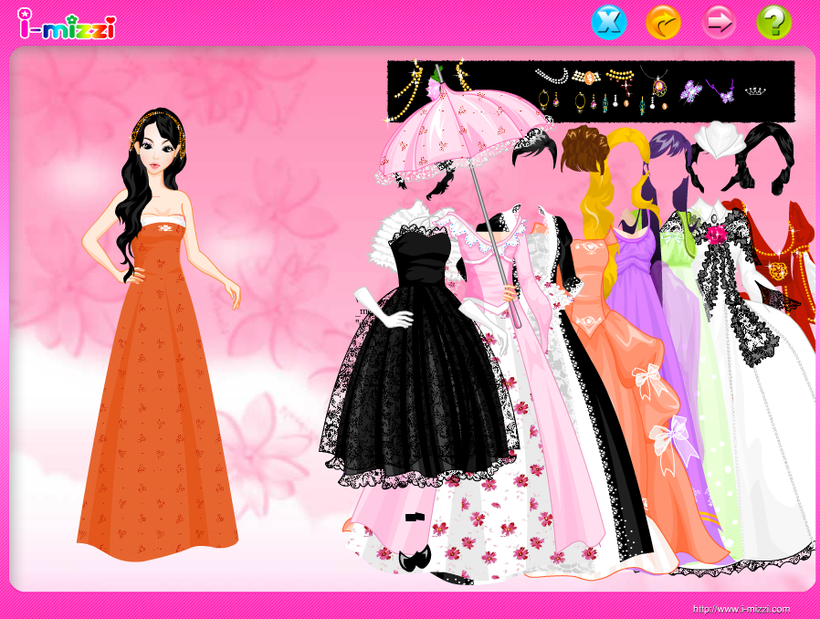 Fancy Girl Dressup