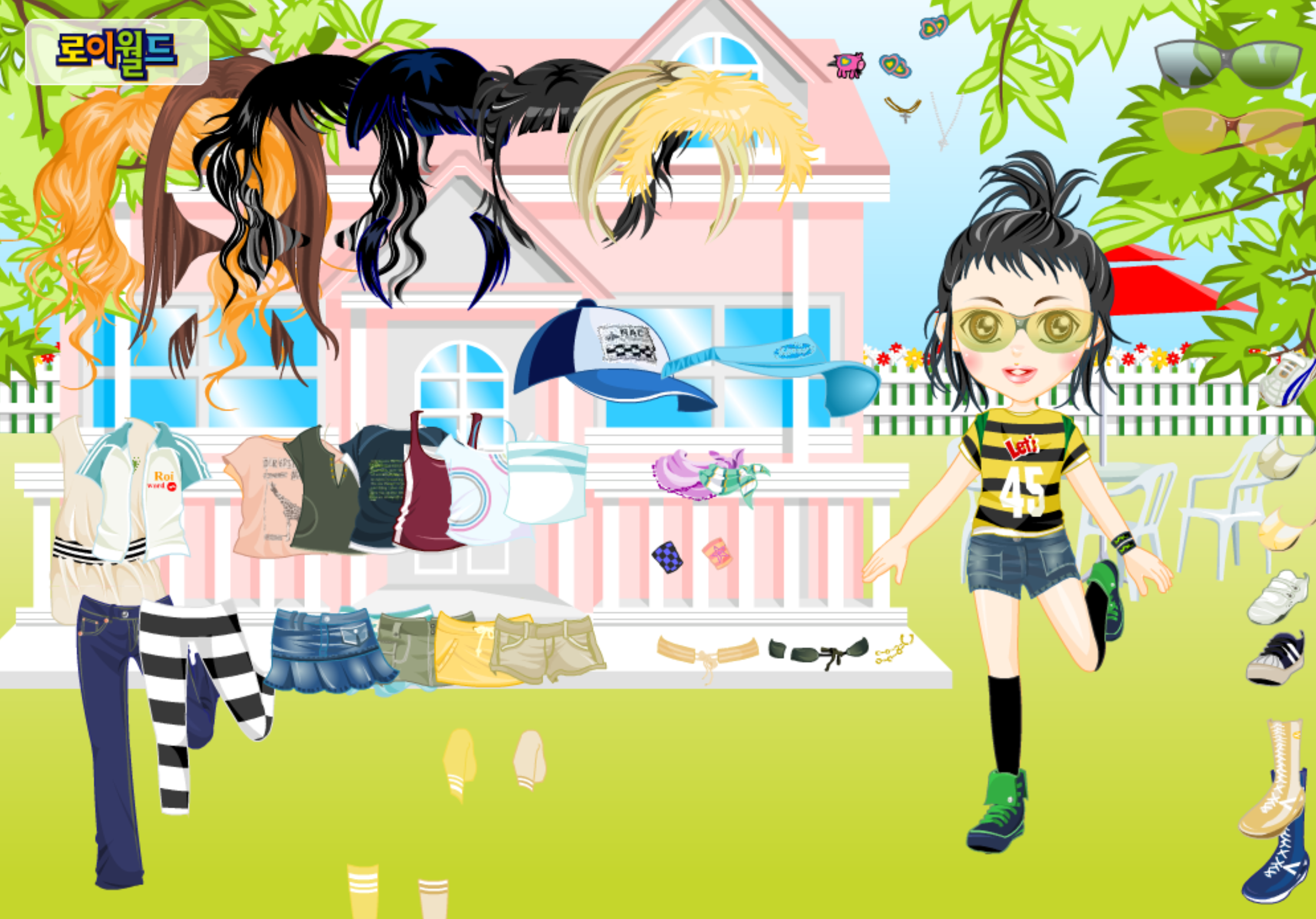 Roiworld Sporty Child Dressup