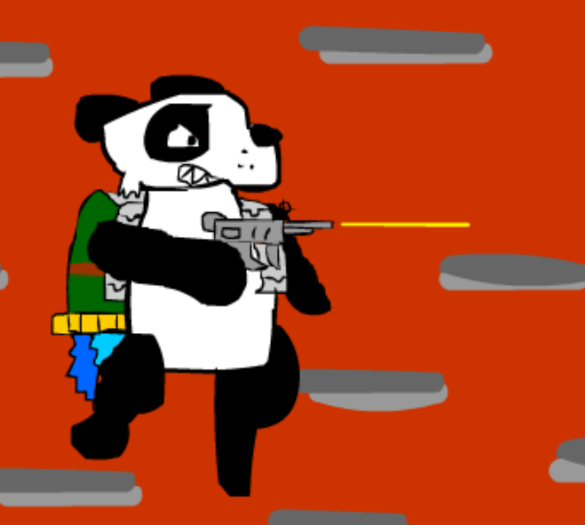 Panda With Jetpack