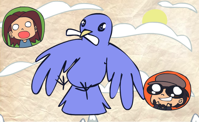 Game Grumps: Blue-Backed Robin