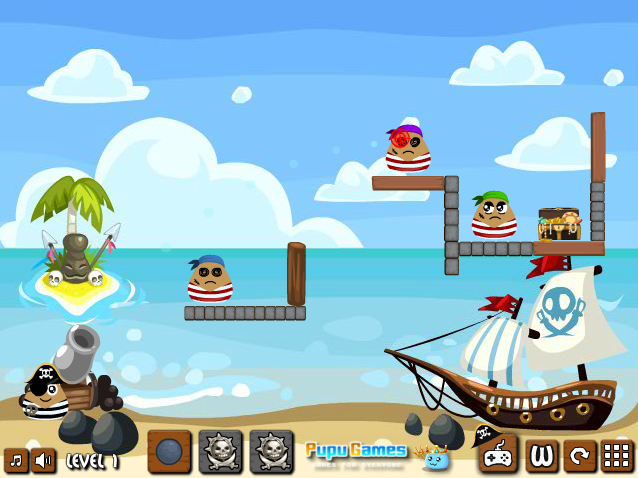 Pou Pirate Shot