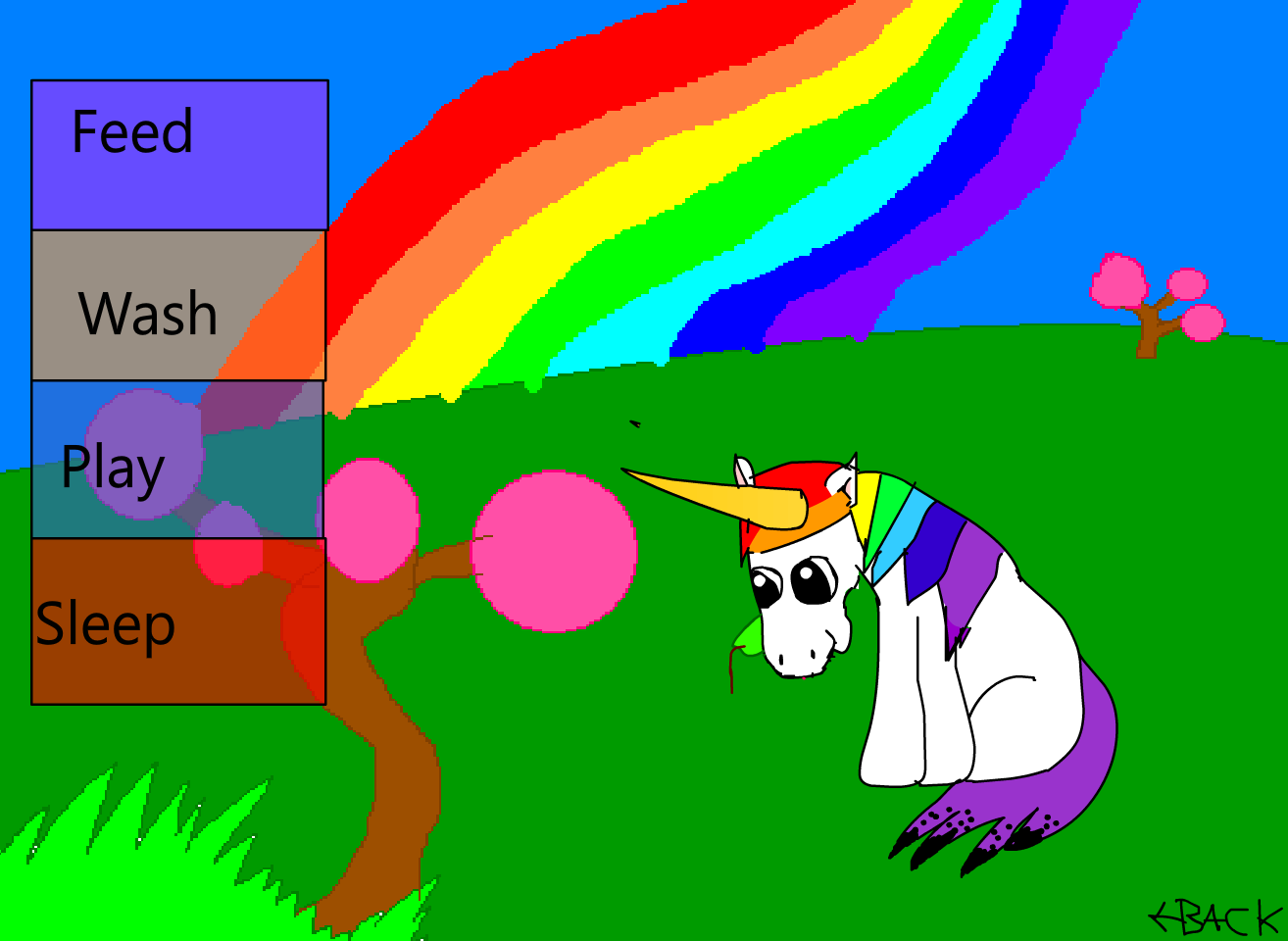 Unicorn Virtual Pet