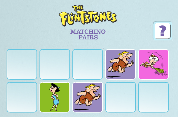 The Flintstones: Matching Pairs