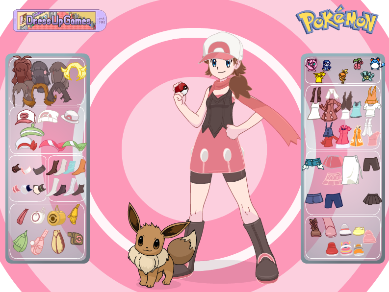 Pokemon Trainer Dress Up