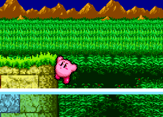 Kirby Drown in Sonic 2 Flash Animation