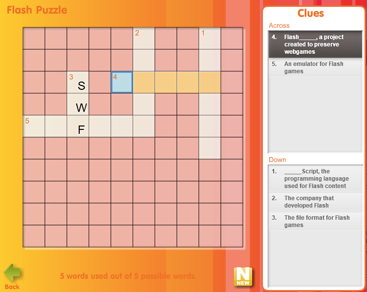 Crossword Puzzle Maker Jr.