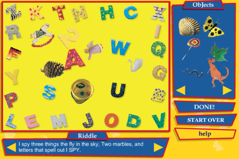 I Spy: Make a Picture