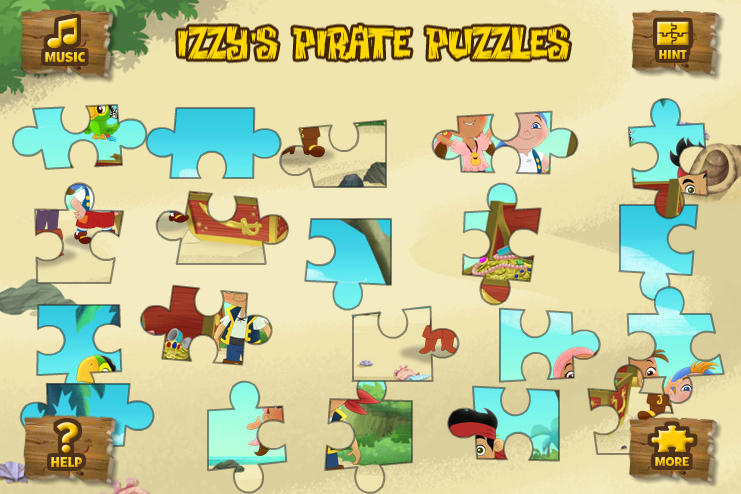 Izzy's Pirate Puzzles