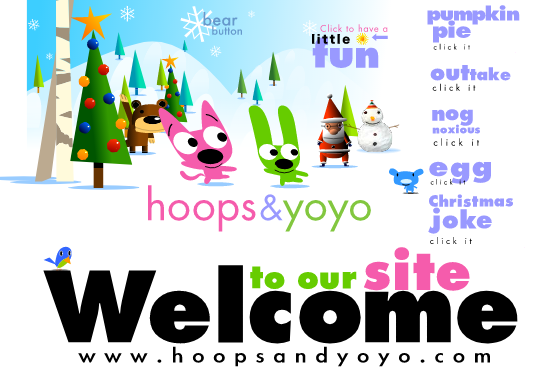 Hoops & Yoyo December 2006 Homepage