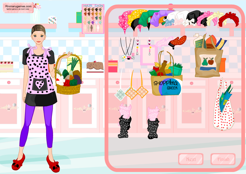 Cute Aprons Dress Up Game