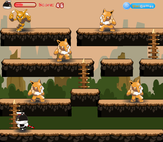 Mr. Black Cat Beat the Beast