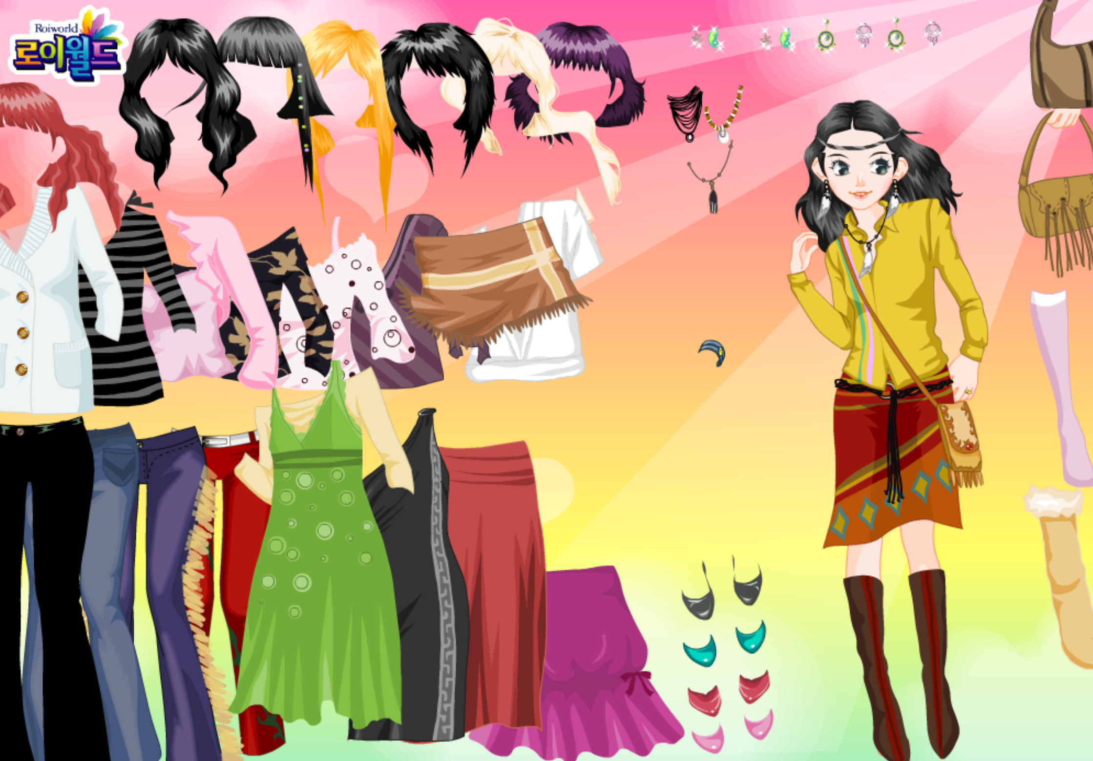 Roiworld Boho Dressup