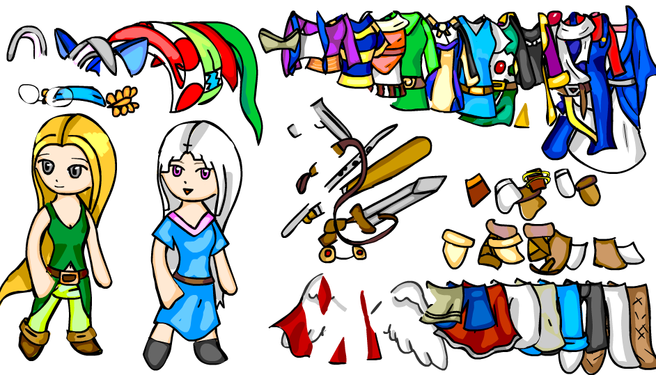 Dress up Lady game II