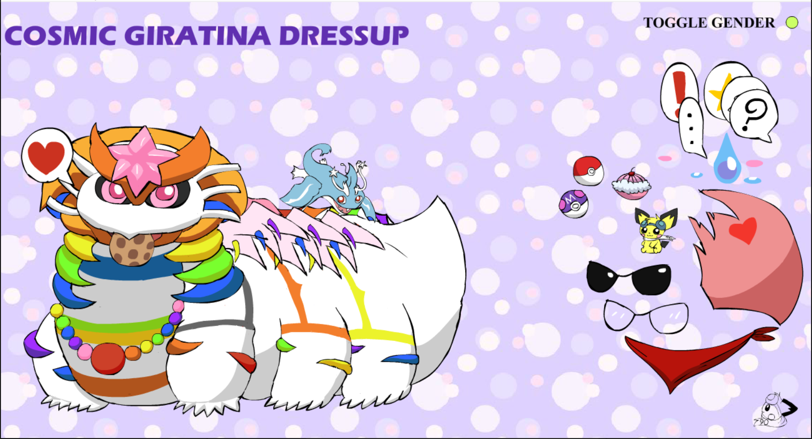 Cosmic Giratina Dressup