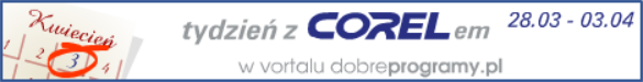 tydzień z CORELem w vortalu dobreprogramy.pl Banner Ad