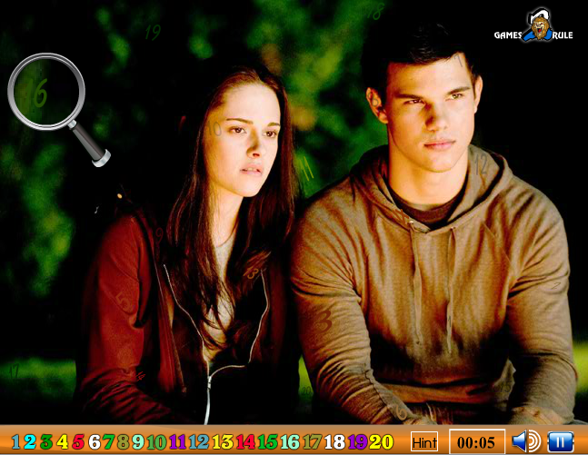 Hidden Numbers: Twilight Saga Eclipse