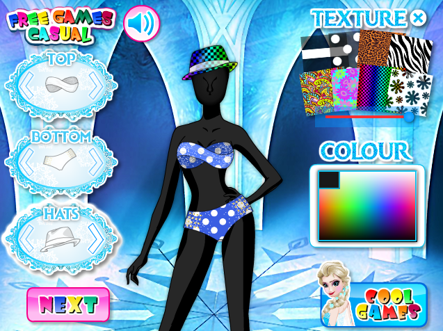 Frozen Elsa Swimwear Design