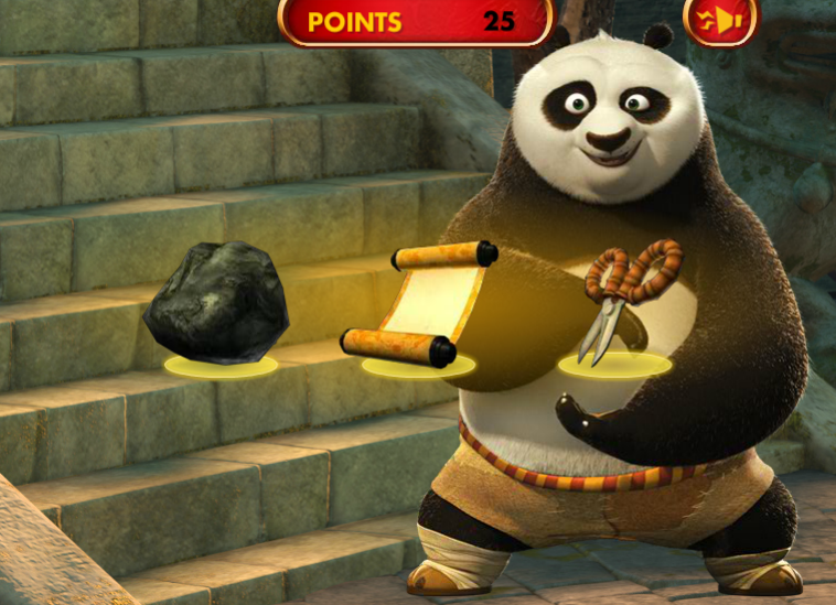 Kung Fu Rock Paper Scissors