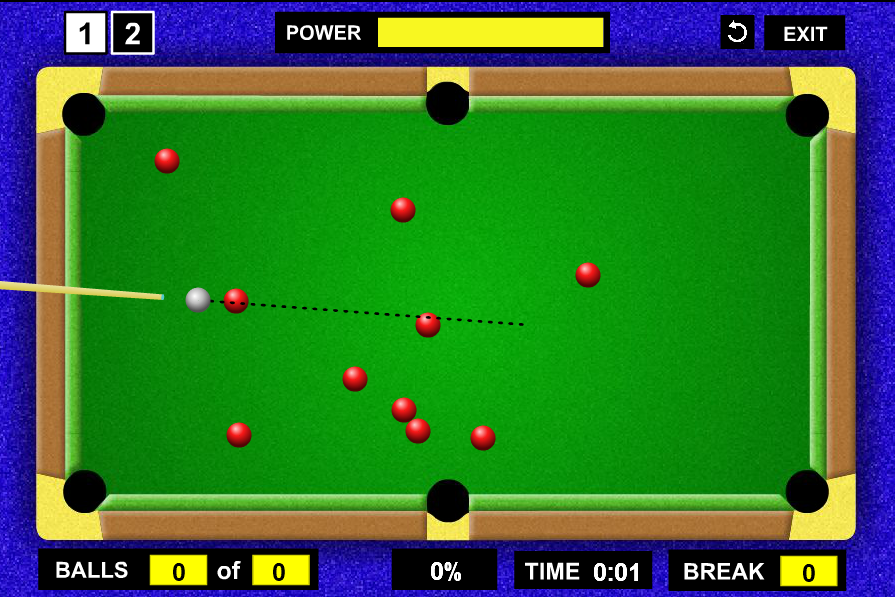 Random Balls Billiards