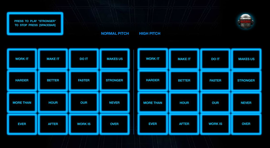 Daft Punk Soundboard