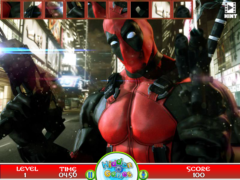 Deadpool Hidden Spots