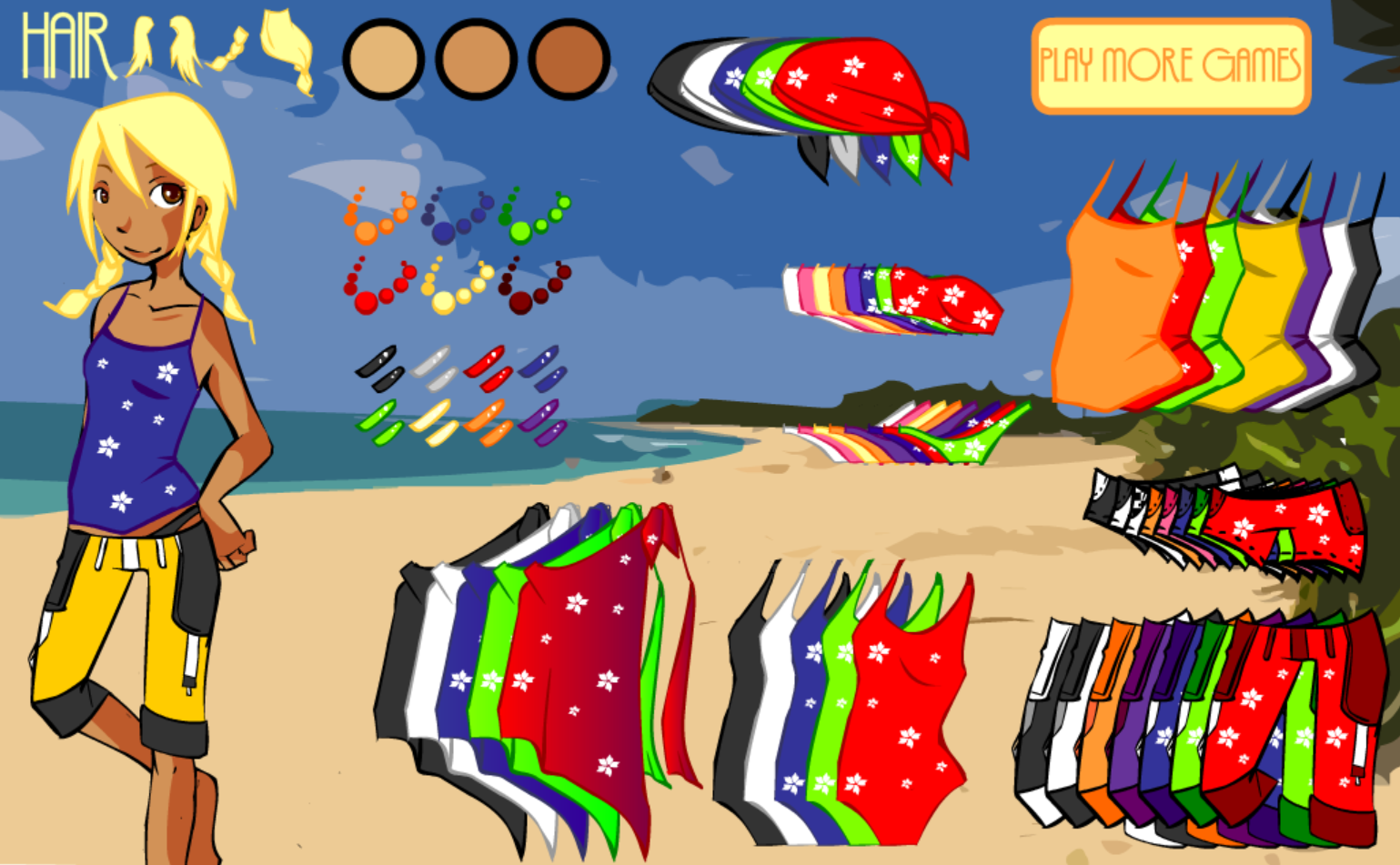 Dressup at the Beach