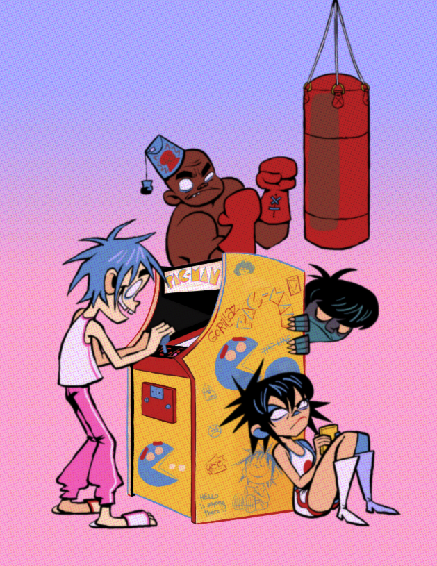 Gorillaz – PAC-MAN Animation Tribute