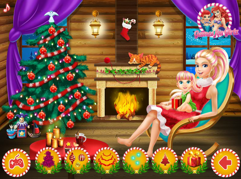 Barbie Family Christmas Eve