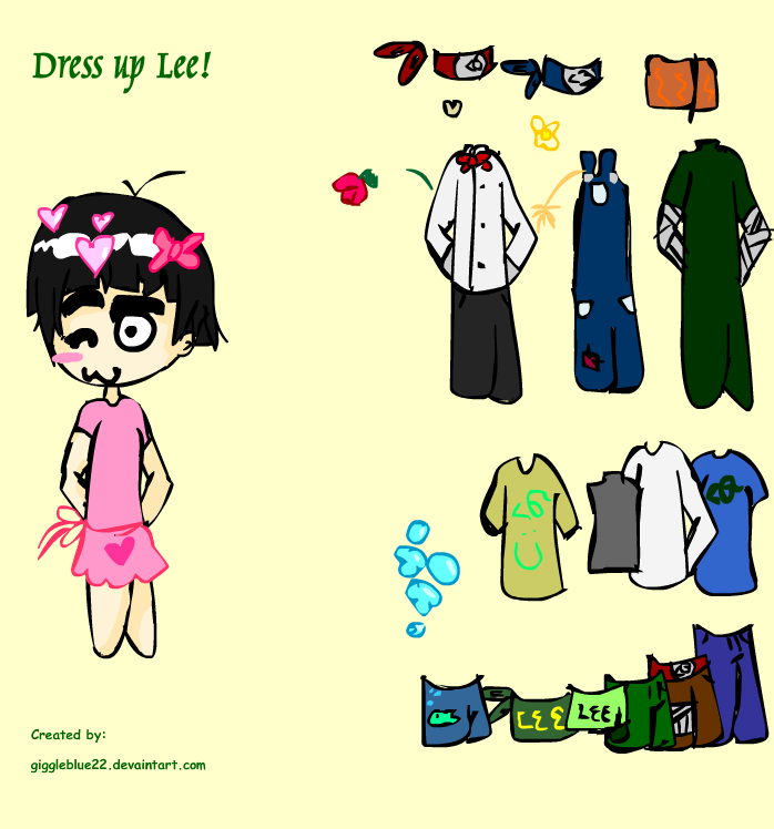 Dress Up Lee!