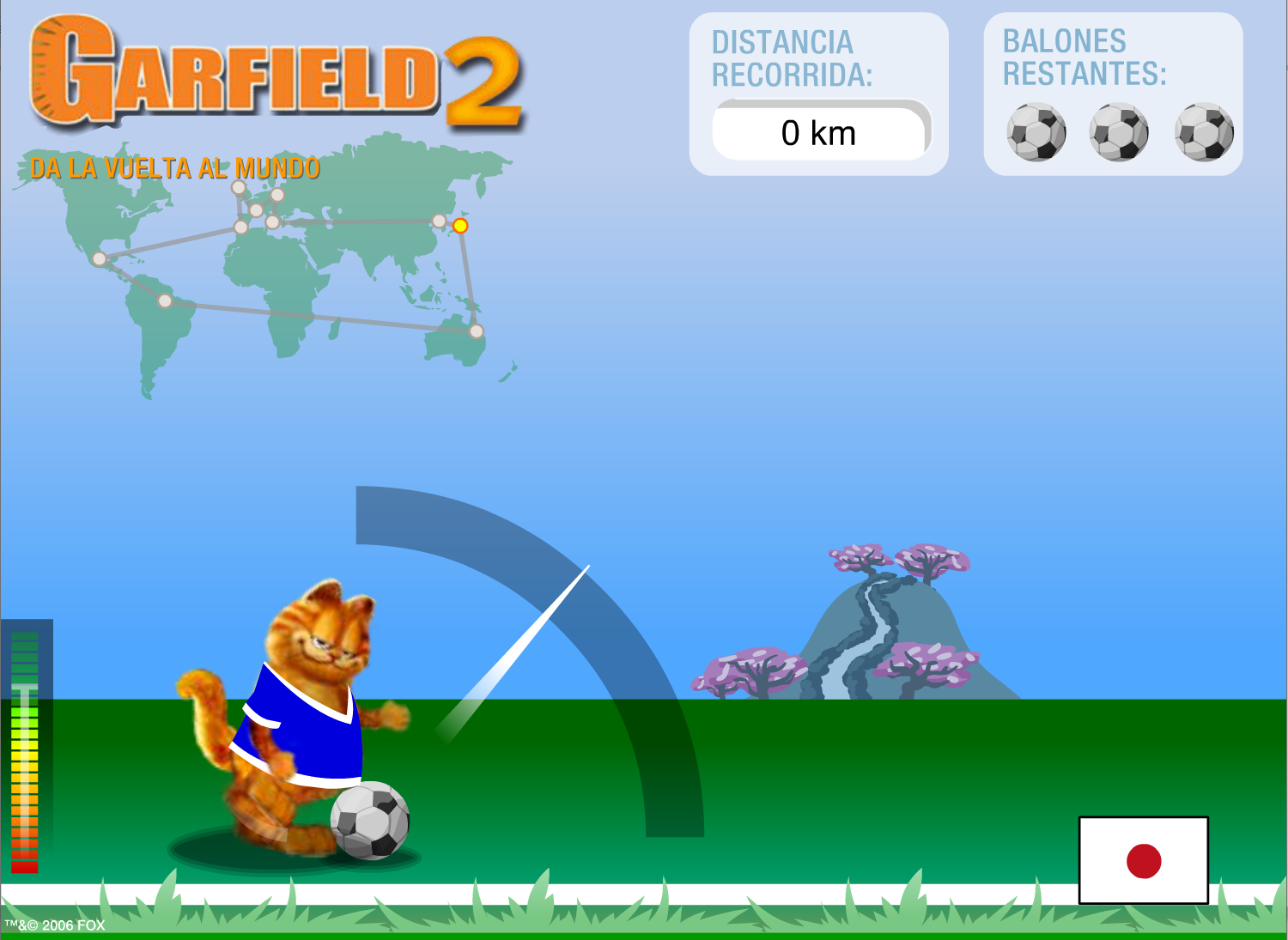 Garfield 2: Da la vuelta al mundo