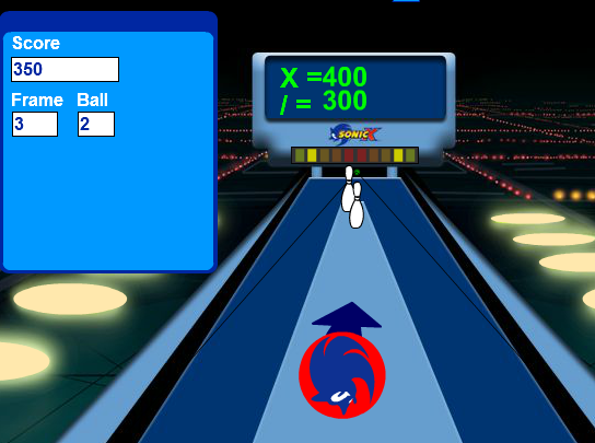 Sonic the Hedgehog - SonicX Bowling