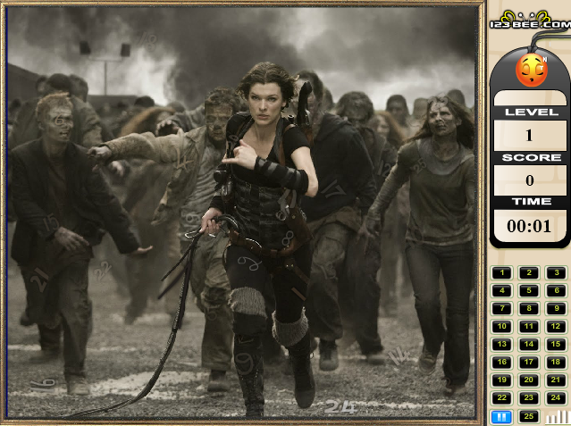 Resident Evil Afterlife 3D - Find the Numbers