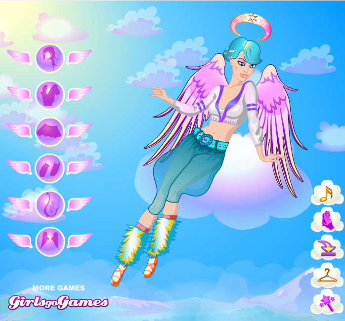 Funky Angel Dress Up