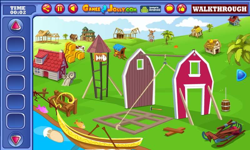 Cute Boy River Escape