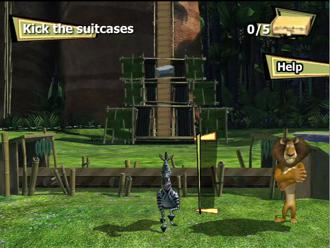 Madagascar Escape 2 Africa: Video Game - Mini-Game
