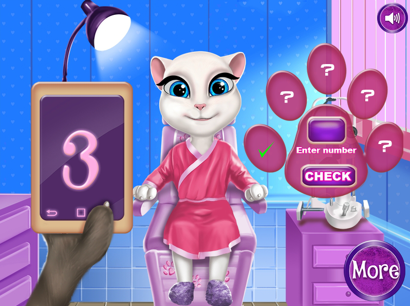 Talking Angela Eye Doctor