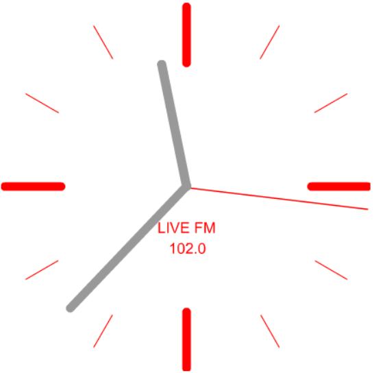 Live FM Clock