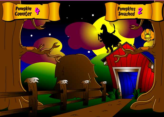 The Headless Horseman's Pumpkin Smash