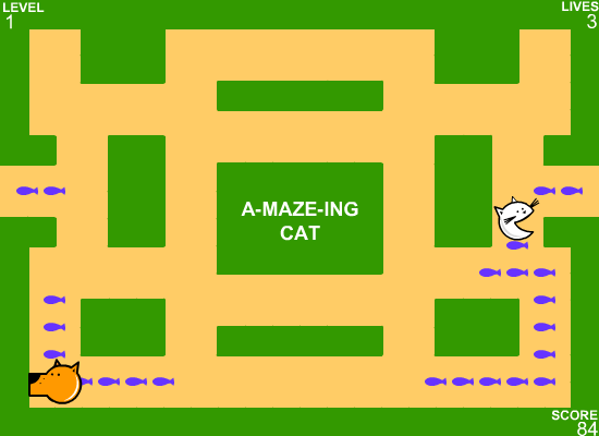 A-Maze-Ing Cat